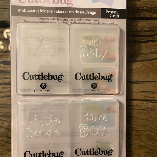 Cuttlebug Embossing Folders Etsy