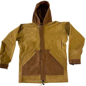 Chaqueta impermeable de lona encerada (cera de abejas)
