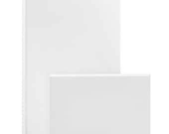 Stretched canvases in many sizes & variants, 22 mm slat thickness, canvas on stretcher, white canvas, made in Germany