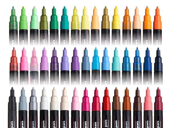 posca markers acrylic color pen