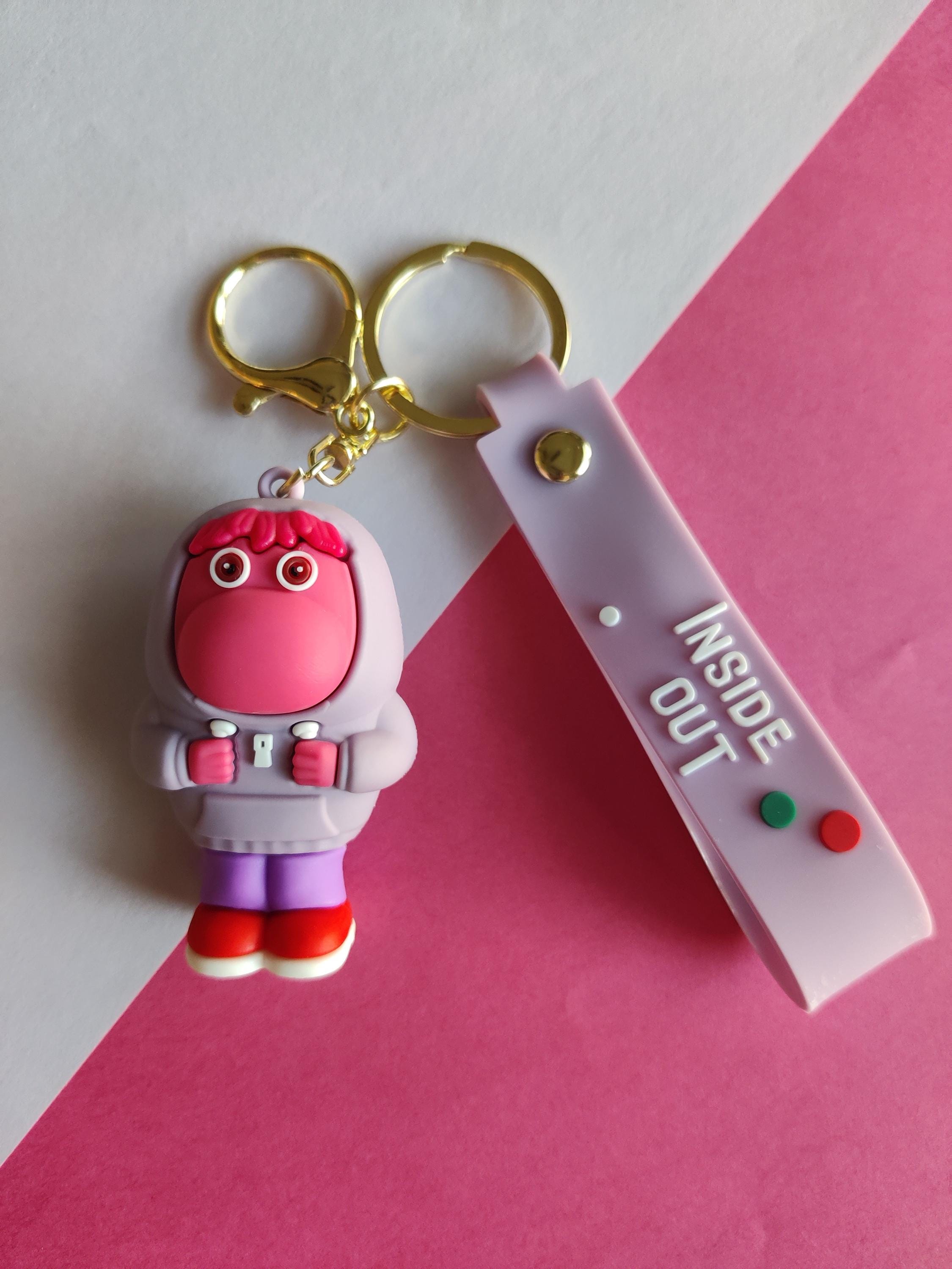 Emotional Character Keychains - Colorful Mood Keychains 3D Backpack ...