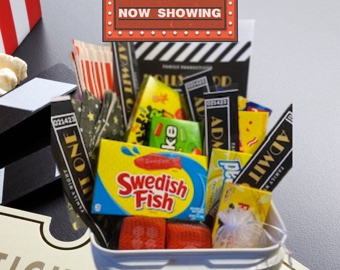 Movie Night Gift Buckets