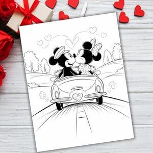 Paare Sip & Paint Printable | Valentinstag, Date Night Gemälde | DIY Malset für Paare | Spaß und Romantische Date Night Idee