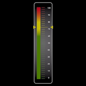 HUD UI Animierter Element Power Meter 4K