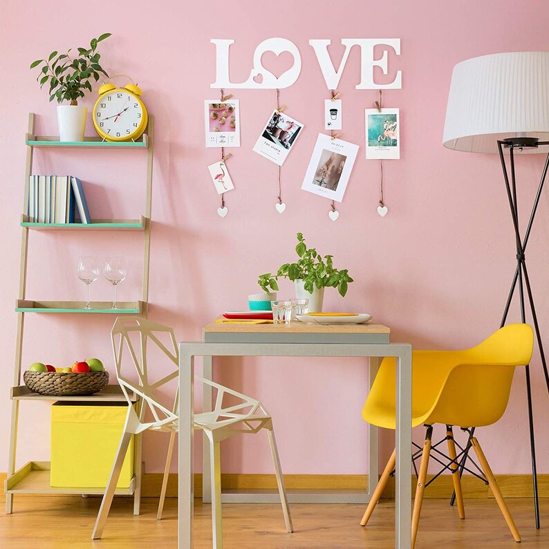 Picture Frames Hanging Photo Display Love Wall Decor With Etsy