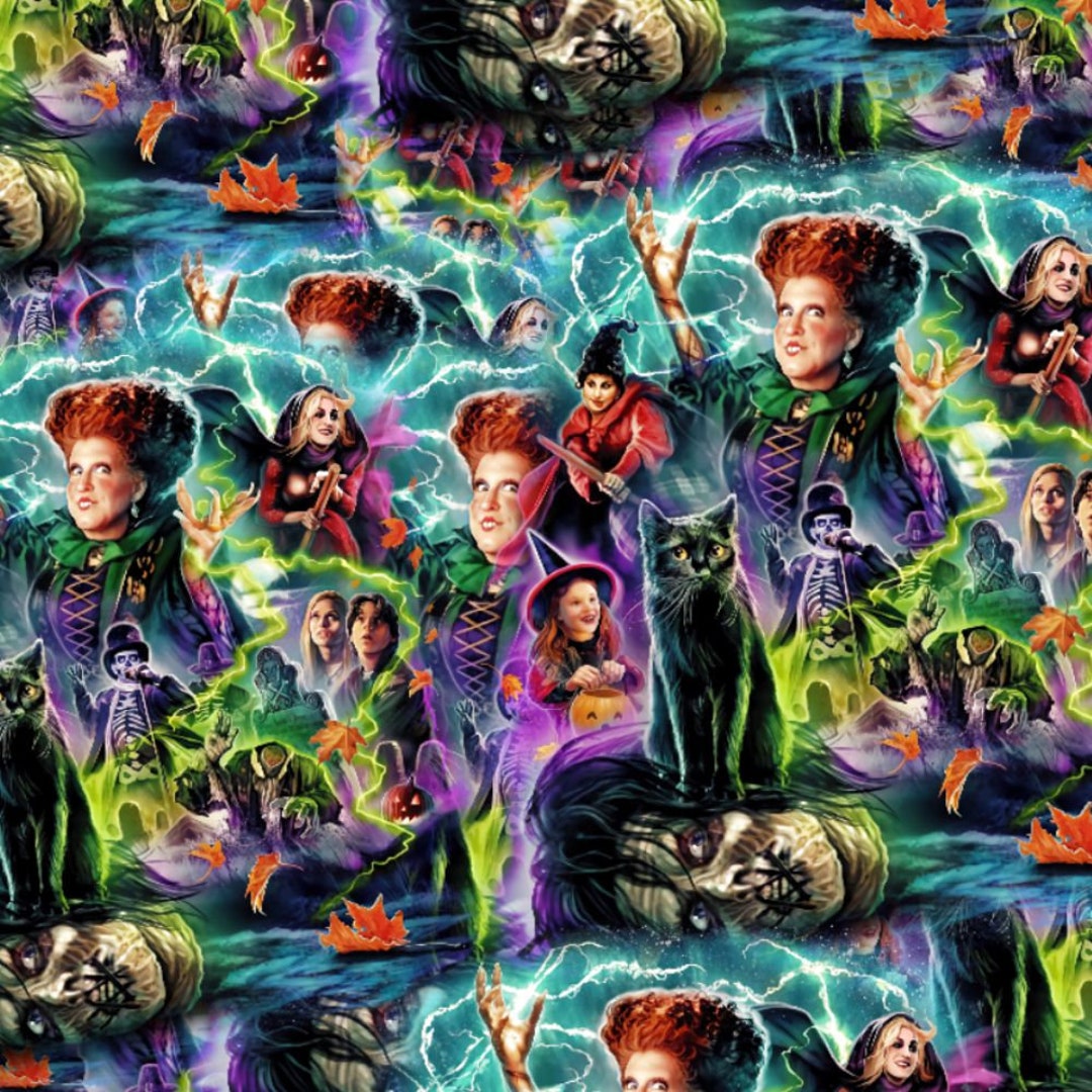 Hocus Pocus 22 Pattern Seamless Tileable Repetitive Pattern Etsy