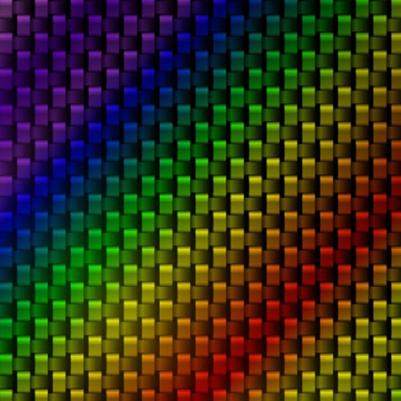 Rainbow Carbon Fiber 22 Seamless Tileable Pattern | Etsy