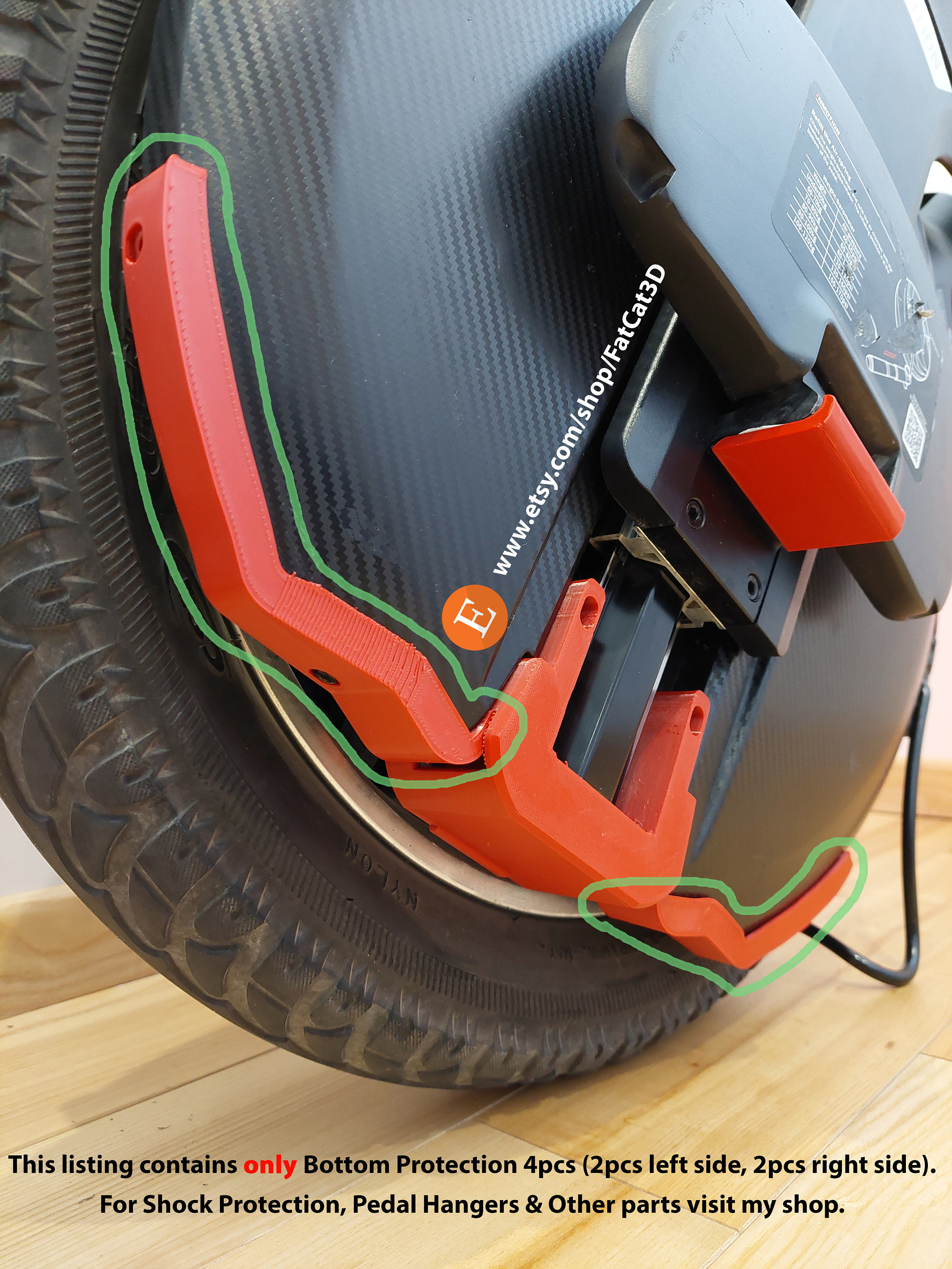 Kit Pedalini Metallici INMOTION V11 Per Fuoristrada – Rivet Pedal In Acciaio - Foto 3