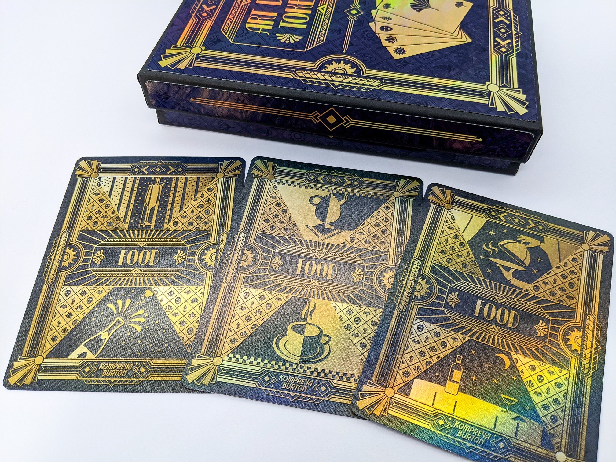 Art Deco Tokens the Complete Set Etsy