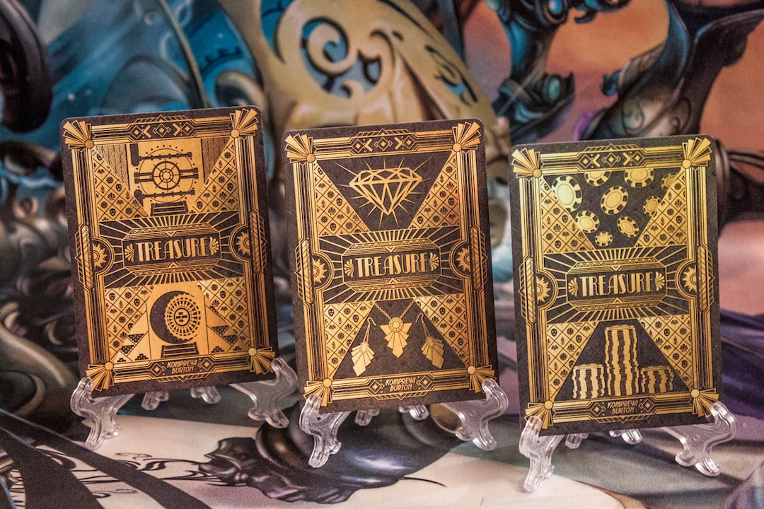 Art Deco Tokens Treasure Etsy