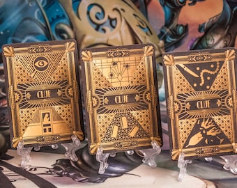 Art Deco Tokens - Clue