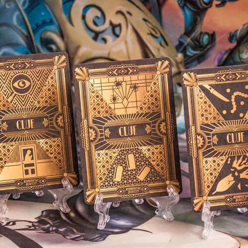 Art Deco Tokens Clue Etsy