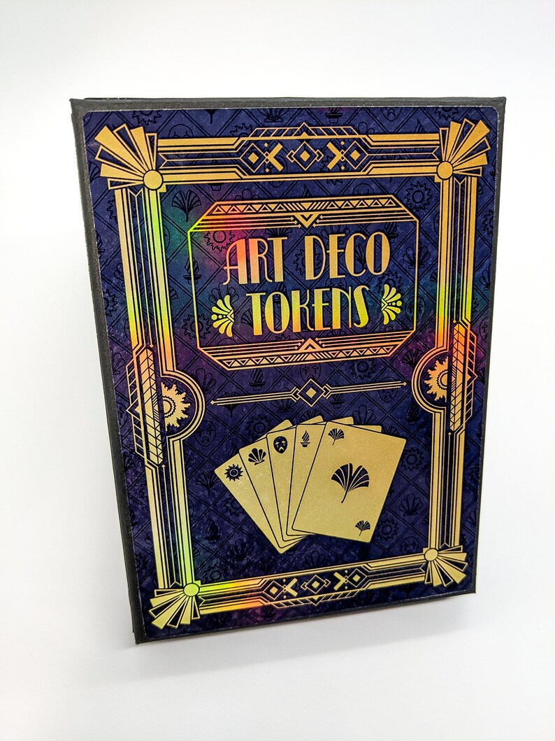 Art Deco Tokens the Complete Set Etsy