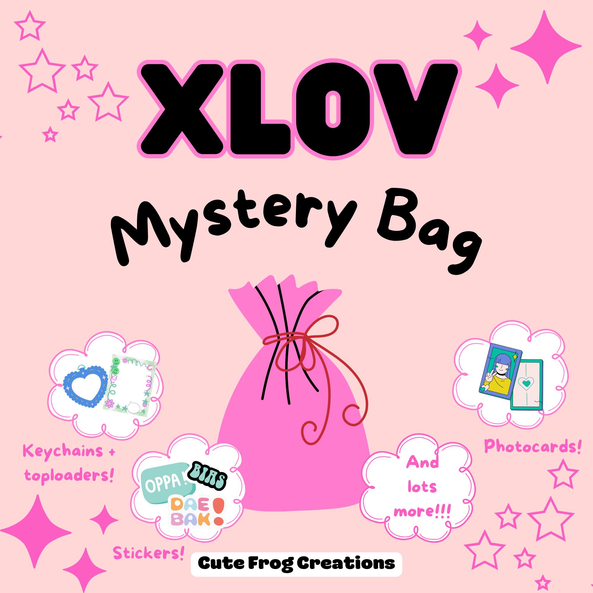 XLOV Mystery Grab Bag: Photocards, Stickers, Keychains & More for