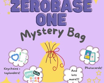 Zerobaseone Mystery Grab Bag - ZB1 Bias Packs - Custom Kpop Goodie Bags - Great Gifts for Kpop Fans!