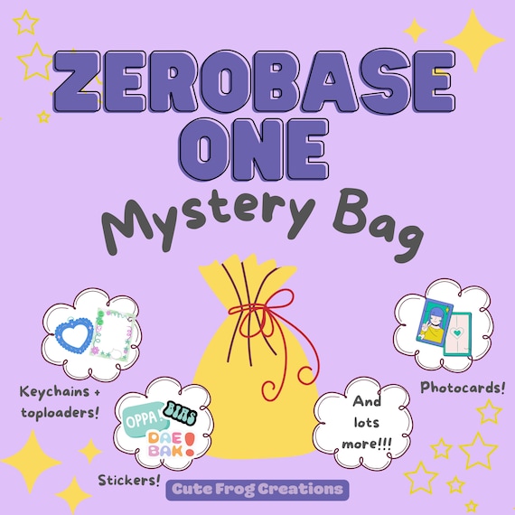 Zerobaseone Mystery Goodie Bag: ZB1 Kpop Fan Gifts (photocards