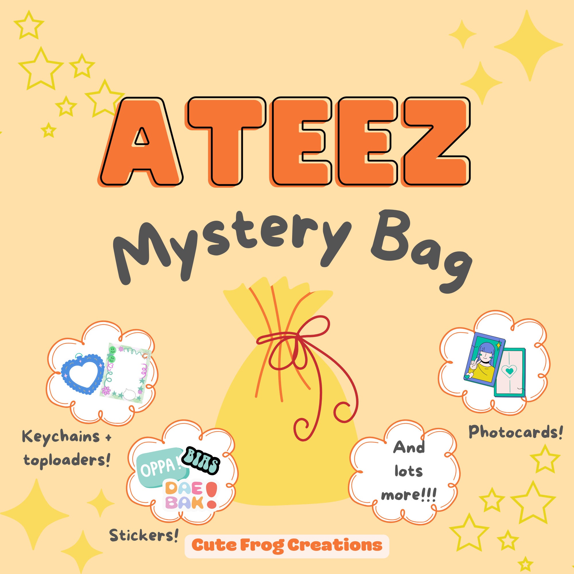 ATEEZ DUFFEL BAG ワルツ トレカつき　バッグ ATEEZ - Duffel Bag [2025 World Tour 'In Your Fantasy
