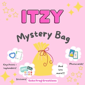 Bolsa misteriosa de Itzy - Paquetes Itzy Bias - Bolsas de regalos de Kpop personalizadas - ¡Grandes regalos para los fanáticos del Kpop!