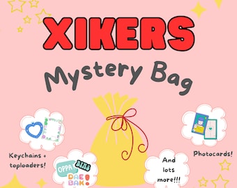 Xikers Mystery Grab Bag - XIKERS Bias Packs - Custom Kpop Goodie Bags - Great Gifts for Kpop Fans!