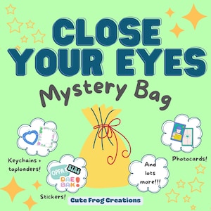Cierra tus ojos: bolsa misteriosa para Closer: ¡un gran regalo para los fanáticos del Kpop!