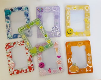 K-Pop  Custom Photocard Deco Toploaders Washi Tape Stickers