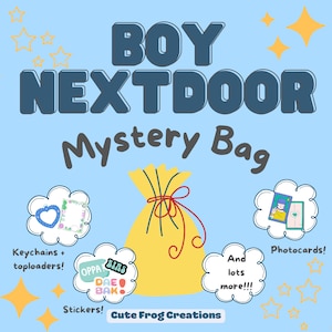 Bolsa misteriosa de BOYNEXTDOOR - Paquetes Bias de Boynextdoor - Bolsas de regalos de Kpop personalizadas - ¡Grandes regalos para fanáticos del Kpop!
