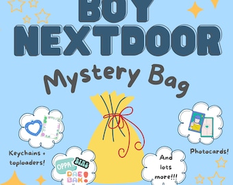 BOYNEXTDOOR Mystery Grab Bag - Boynextdoor Bias Packs - Custom Kpop Goodie Bags - Great Gifts for Kpop Fans!