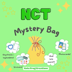 NCT Mystery Grab Bag Bias Packs - NCT Dream or NCT 127 Custom Kpop Goodie Bags