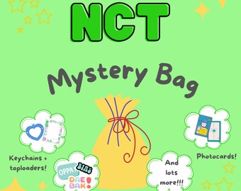 NCT Mystery Grab Bag Bias Packs - NCT Dream or NCT 127 Custom Kpop Goodie Bags