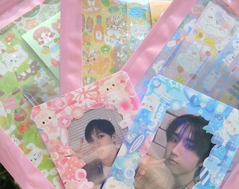 DIY Deco Toploader Kit for K-pop Photocards: Gifts for Kpop Fans! (FREEBIES Included!)