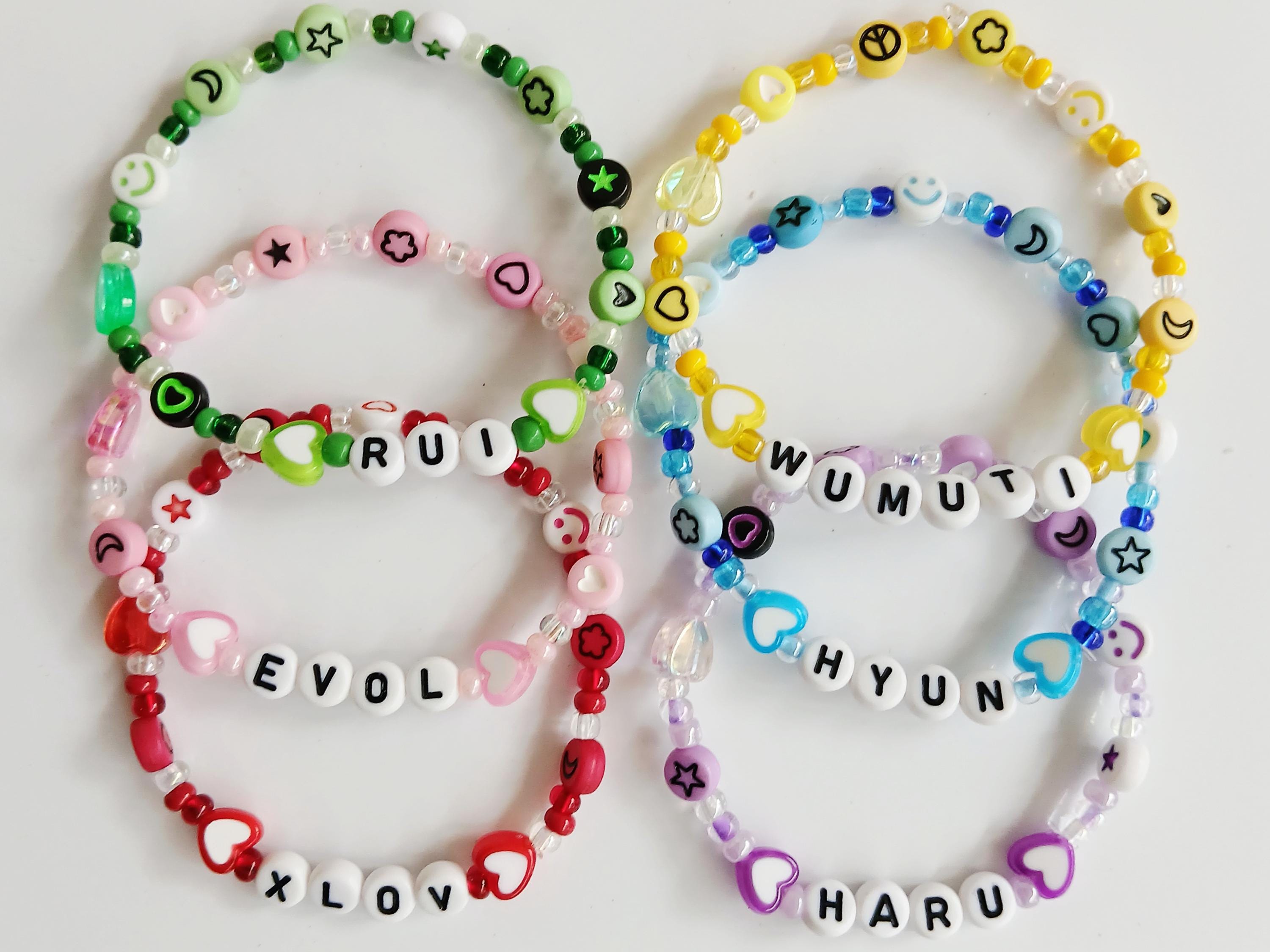 XLOV Bracelets: Custom Kpop Bead Bracelet for Evols (FREEBIES