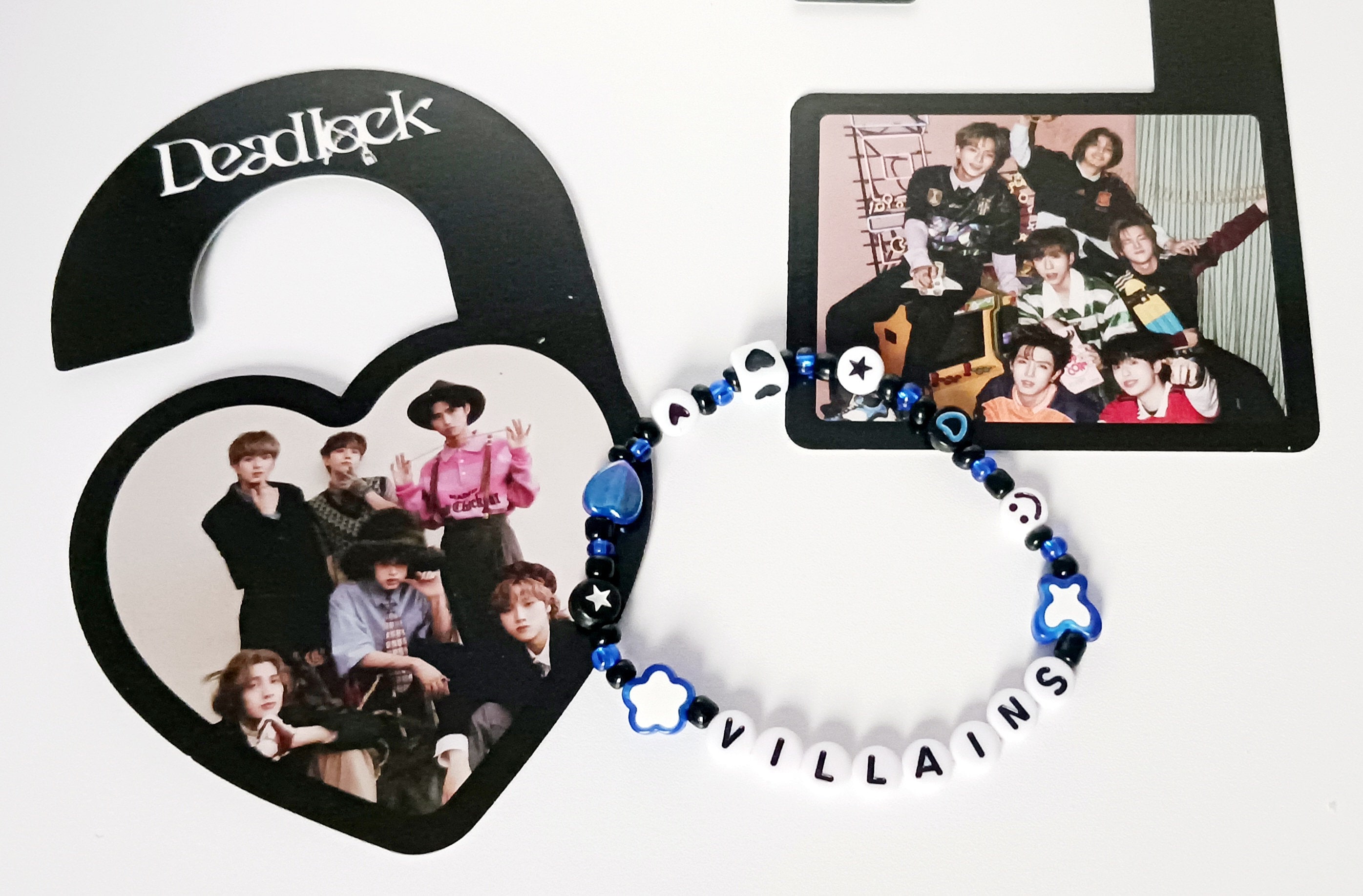 Xdinary Heroes Bracelet: Custom Kpop Beaded Bracelet for Villains