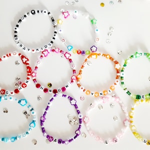 Stray Kids Kpop Bead Bracelet: Custom Stay Bias Jewelry