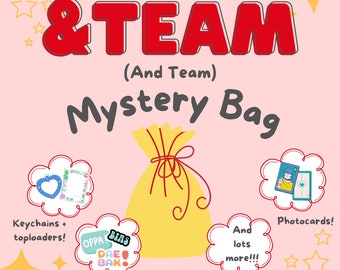 AndTeam Mystery Grab Bag - &Team Bias Packs - Custom Kpop Goodie Bags - Great Gifts for Kpop Fans!