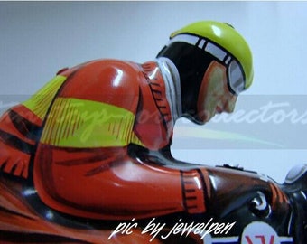 Tin Toy - Motobike black edition - Tco/Wagner - with collector box - Made in Germany