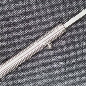 Feine Atelierware-Zahnstocher–Toothpic 925 Sterling Silber–Fadenguilloche mit Echt Leder Etui - Made in Germany