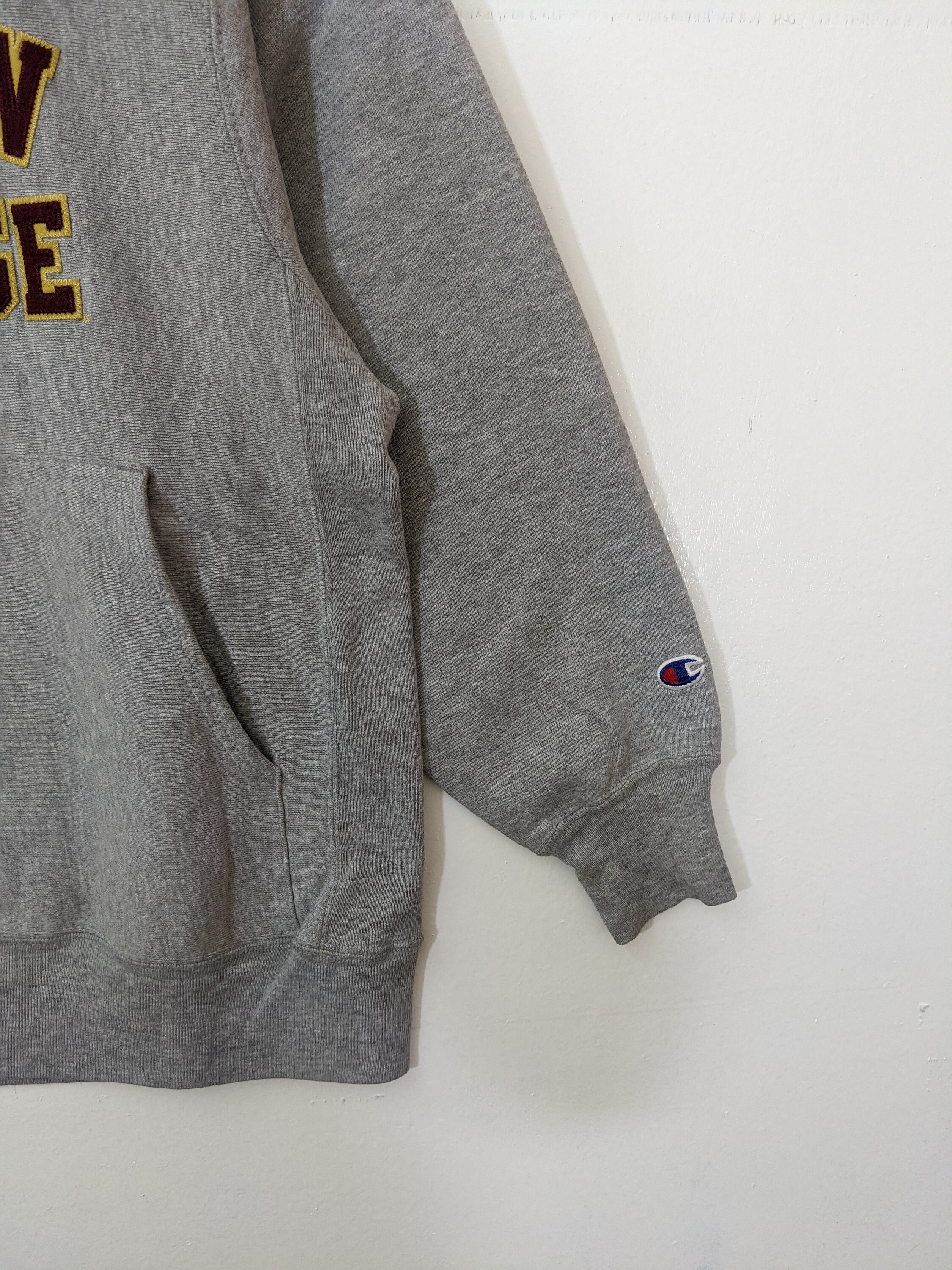 Vintage Boston College Champion Reverse Weave Hoodie Boston Vintage Boston College Champion Reverse Weave Hoodie Boston