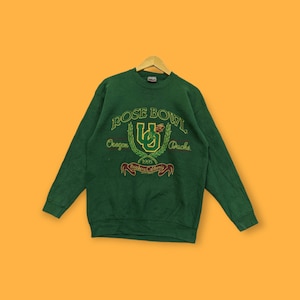 Vintage University of Oregon Ducks Sweatshirt College Size Medium USA