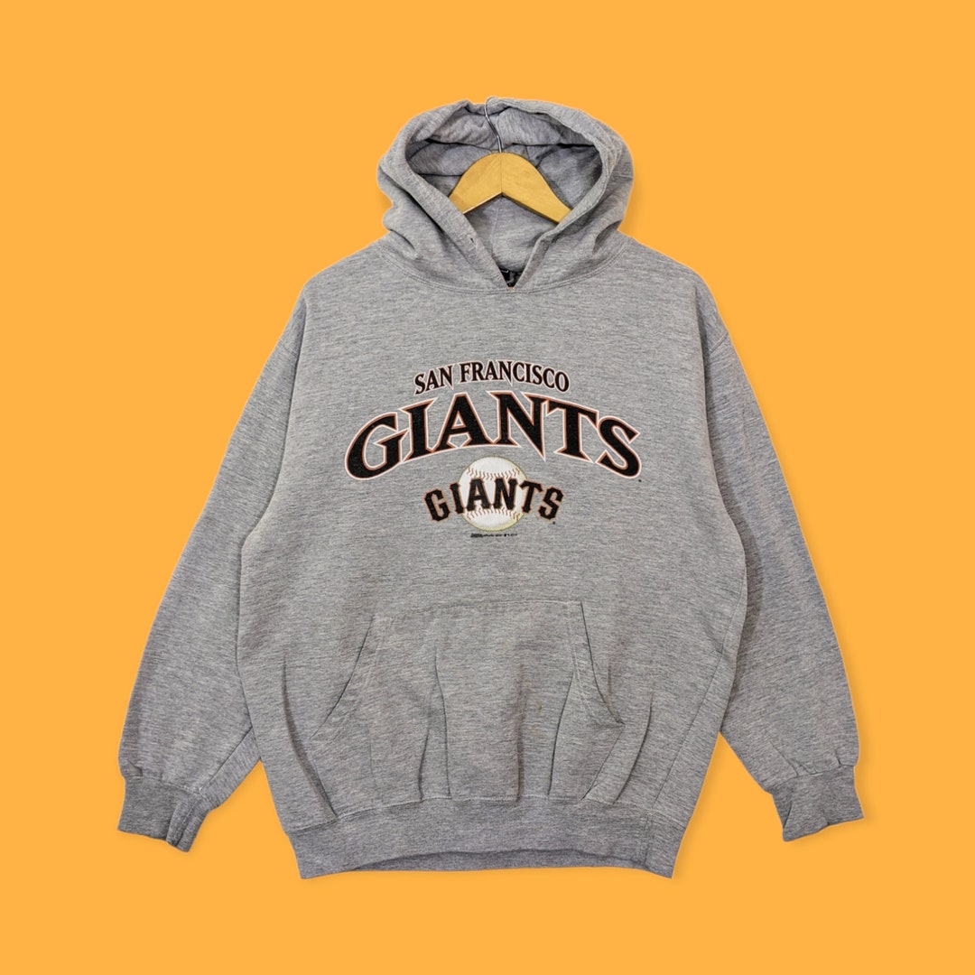 【Deadstock】80's \"Sanfrancisco Giants Vintage 1980s San Francisco Giants Starter Pullover: White