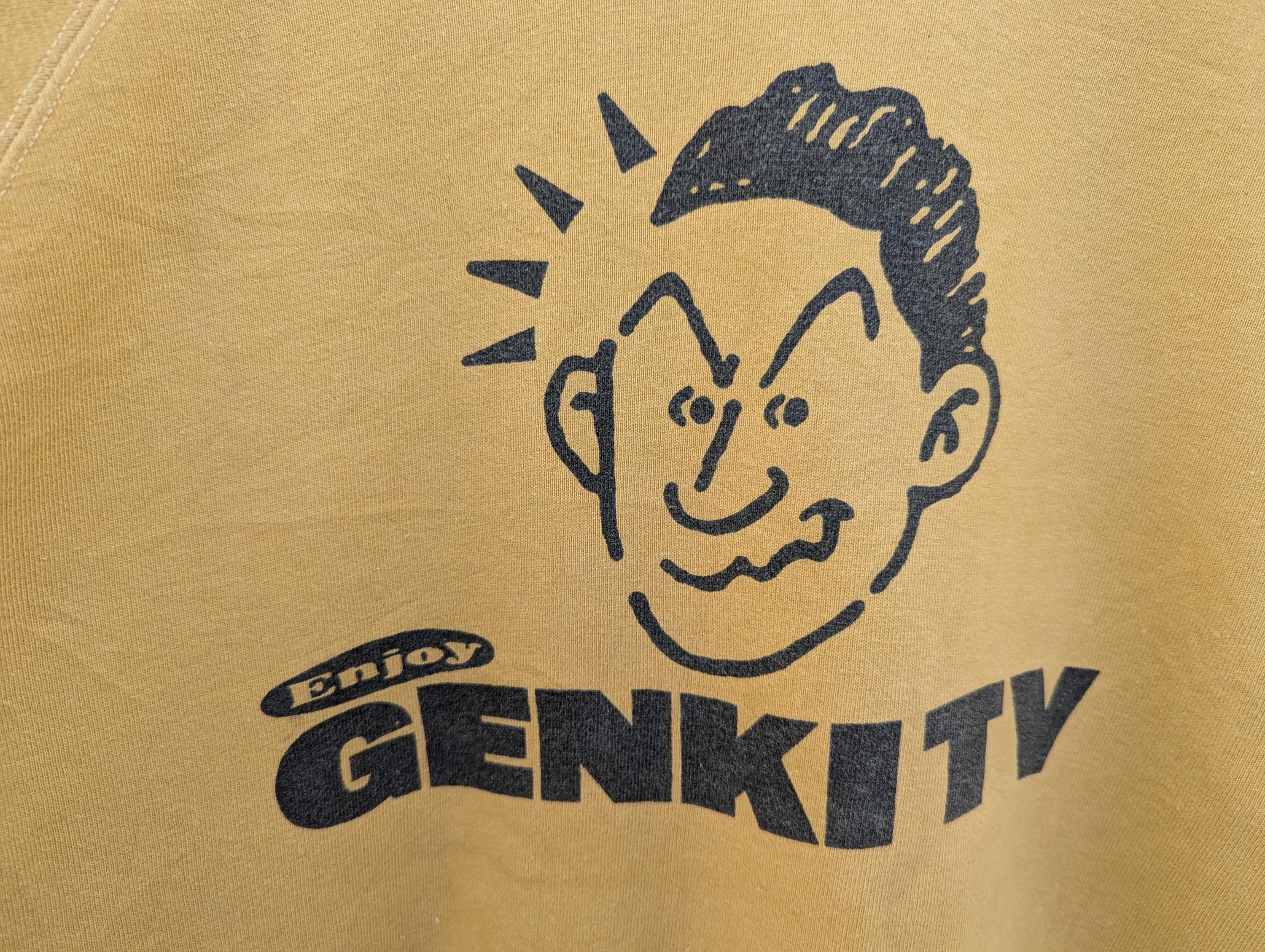 GENKI TV Tシャツ 新品 Vintage 90s Enjoy Genki Tv Sweatshirt Genki Tv Crewneck Genki Tv