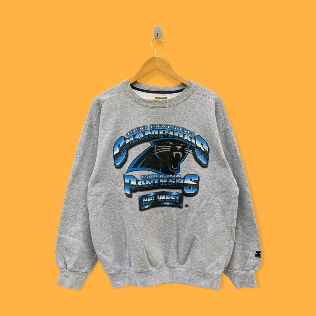 Vintage 1996 Carolina Panthers Sweatshirt Carolina Panthers Crewneck ...