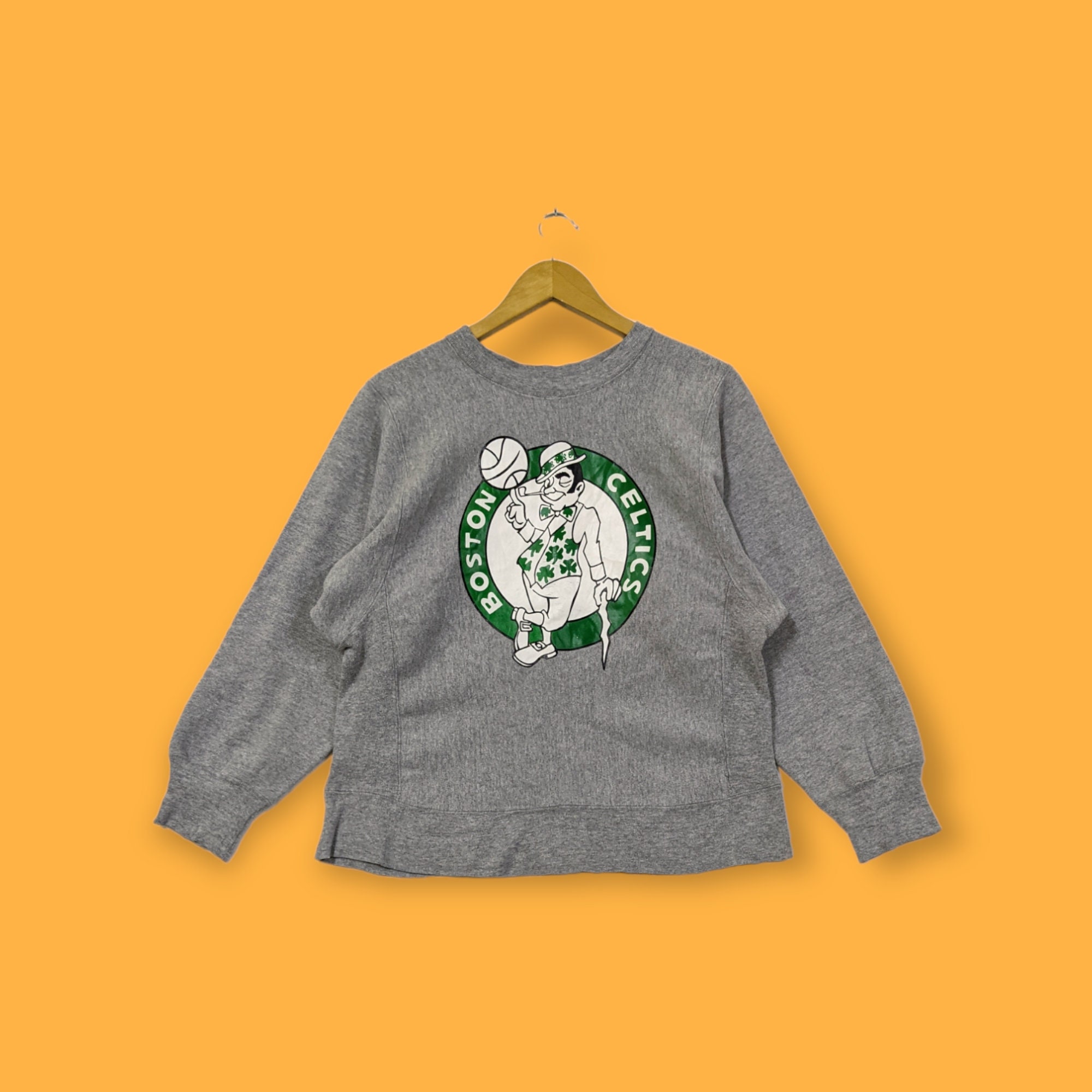 Vintage Embroidered Boston Celtics Sweatshirt