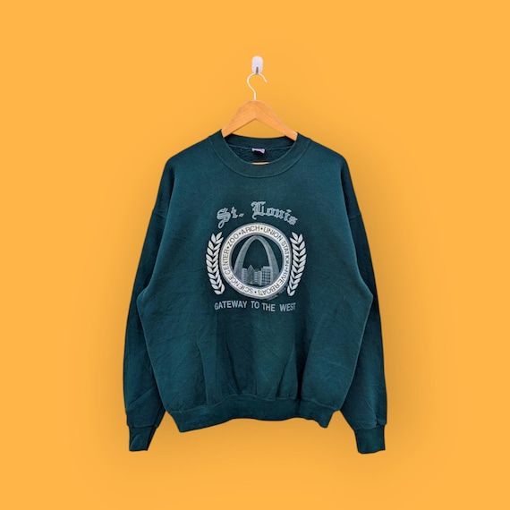 Arch logo crewneck sweatshirt - Gem