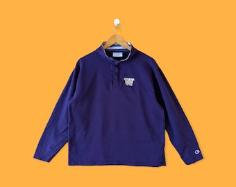 Vintage Nike Washington Huskies Sweatshirt, Xxlarge Purple