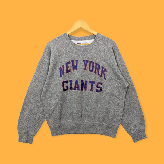Vintage New York Giants Sweatshirt New York Giants Crewneck New York Giants Sweater Pullover Streetwear Sports Nice Grey Colour Size Large Etsy Canada