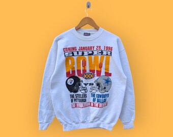 90s USA製NFL SUPER BOWL COWBOYS スウェット　XXL 90s USA製NFL SUPER BOWL COWBOYS スウェット XXL 90s USA製 LOGO7 NFL