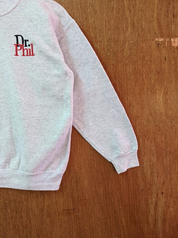 Vintage Dr Phil embroidered logo sweatshirt Dr Ph… - image 4