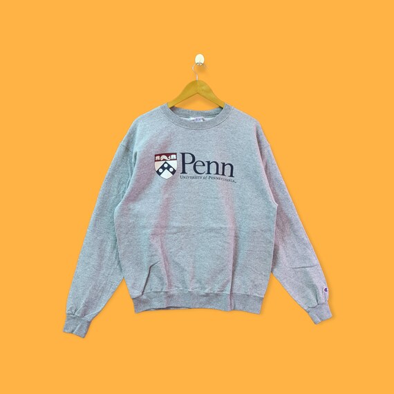 University of Pennsylvania sweatshirt university of Pennsylvania crewneck university of Pennsylvania sweater pullover grey colour large