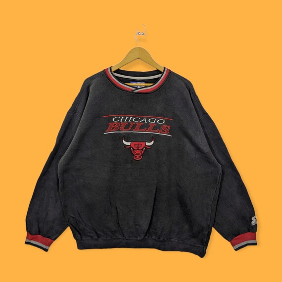 Vintage bulls sweatshirt hotsell