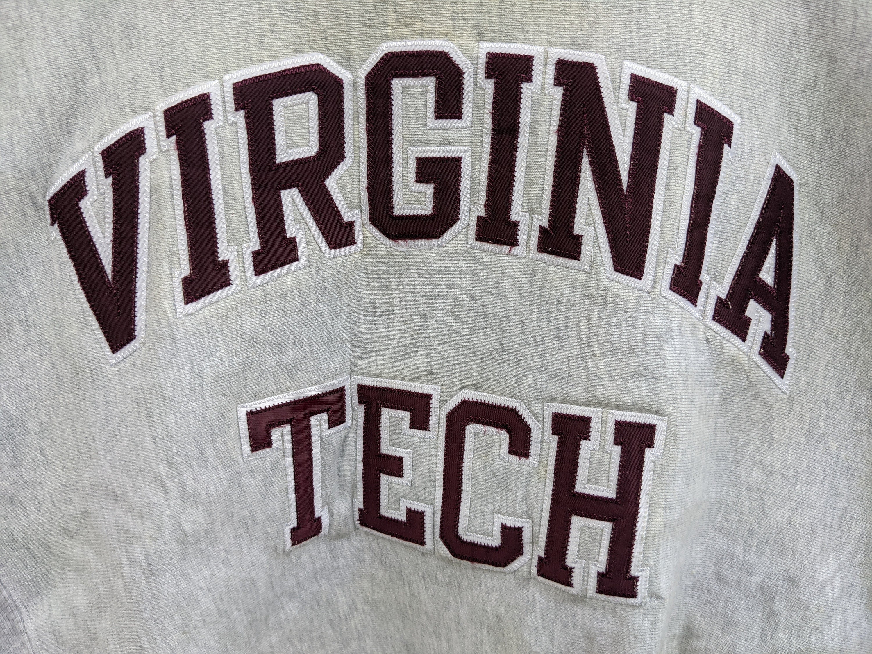 ヴィンテージ 90 年代 バージニア工科大学 チャンピオン リバース